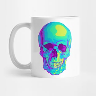 Bright Artsy Skull Mug